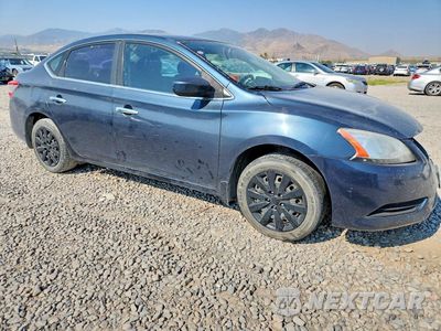 Czwarte zdjęcie samochodu z boku: 2014 NISSAN SENTRA SV VIN:1N4AB7AP9EN850020 - miniatura