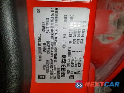 Zdjęcie 12 z 12 samochodu: 2012 GMC CANYON SLE-2 VIN:1GTH6PFEXC8128510 - miniatura