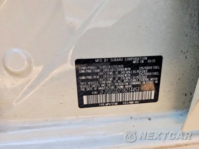 Zdjęcie 12 z 12 samochodu: 2026 SUBARU CROSSTREK SPORT VIN:JF2GUSGD7T8214451 - miniatura