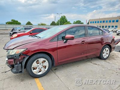 2015 HONDA CIVIC LX 19XFB2F51FE119792 - główne zdjęcie licytacji z USA - miniatura