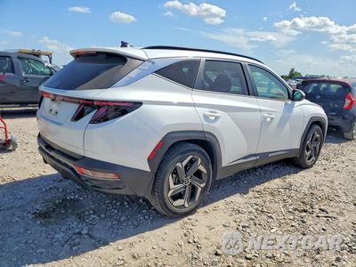 Trzecie zdjęcie samochodu z tyłu: 2022 HYUNDAI TUCSON SEL VIN:5NMJF3AE0NH094015 - miniatura
