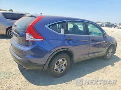 Trzecie zdjęcie samochodu z tyłu: 2014 HONDA CR-V LX VIN:2HKRM3H35EH530924 - miniatura