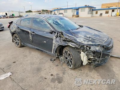 Czwarte zdjęcie samochodu z boku: 2021 HONDA CIVIC SPORT VIN:2HGFC2F88MH551113 - miniatura