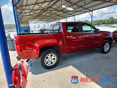 Trzecie zdjęcie samochodu z tyłu: 2016 CHEVROLET COLORADO LT VIN:1GCGSCEA2G1148618 - miniatura