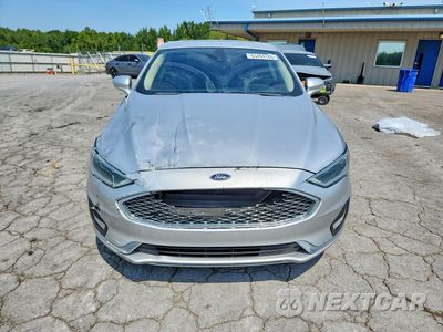 Piąte zdjęcie samochodu w środku: 2019 FORD FUSION TITANIUM VIN:3FA6P0RU0KR121891 - miniatura