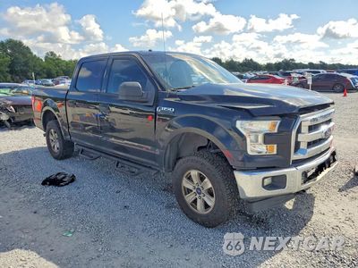 Czwarte zdjęcie samochodu z boku: 2017 FORD F150 SUPERCREW VIN:1FTEW1E86HFB12464 - miniatura