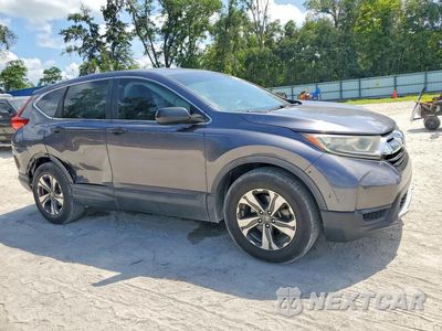 Czwarte zdjęcie samochodu z boku: 2019 HONDA CR-V LX VIN:2HKRW5H33KH403719 - miniatura