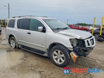 Czwarte zdjęcie samochodu z boku: 2008 NISSAN ARMADA SE FFV VIN:5N1BA08D38N620624 - miniatura