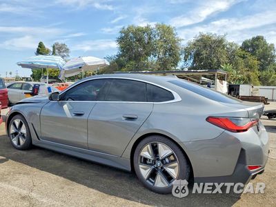 Drugie zdjęcie samochodu z przodu: 2026 BMW I4 XDRIVE 40 VIN:WBY43HD01TFW69704 - miniatura
