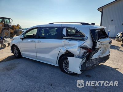 Drugie zdjęcie samochodu z przodu: 2023 TOYOTA SIENNA XLE VIN:5TDJRKEC2PS173311 - miniatura