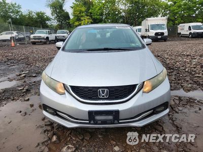 Piąte zdjęcie samochodu w środku: 2014 HONDA CIVIC EXL VIN:2HGFB2F98EH503379 - miniatura
