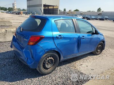 Trzecie zdjęcie samochodu z tyłu: 2015 TOYOTA YARIS 5-DOOR L VIN:VNKKTUD3XFA047784 - miniatura