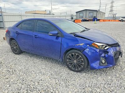 Czwarte zdjęcie samochodu z boku: 2016 TOYOTA COROLLA S PLUS VIN:5YFBURHE4GP424024 - miniatura
