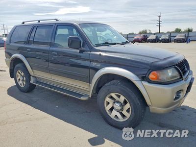 Czwarte zdjęcie samochodu z boku: 2002 MITSUBISHI MONTERO SPORT LIMITED VIN:JA4MT41R12J041676 - miniatura