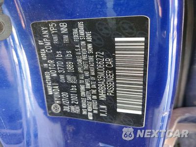 Zdjęcie 12 z 12 samochodu: 2021 HYUNDAI VENUE SE VIN:KMHRB8A35MU066272 - miniatura