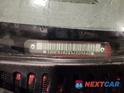 Zdjęcie 13 z 13 samochodu: 2003 CHEVROLET SUBURBAN K1500 VIN:1GNFK16Z83J209640 - miniatura