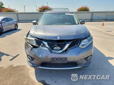 Piąte zdjęcie samochodu w środku: 2016 NISSAN ROGUE SL VIN:5N1AT2MT9GC812767 - miniatura