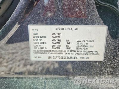 Zdjęcie 13 z 13 samochodu: 2025 TESLA MODEL Y VIN:7SAYGDEDXSA354436 - miniatura