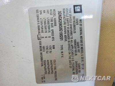 Zdjęcie 13 z 13 samochodu: 2008 CHEVROLET SUBURBAN K2500 VIN:3GNGK26K58G198201 - miniatura