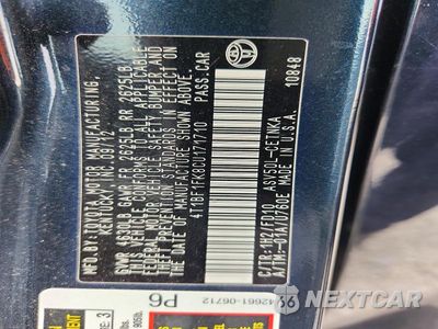 Zdjęcie 13 z 13 samochodu: 2012 TOYOTA CAMRY LE VIN:4T1BF1FK8CU171710 - miniatura