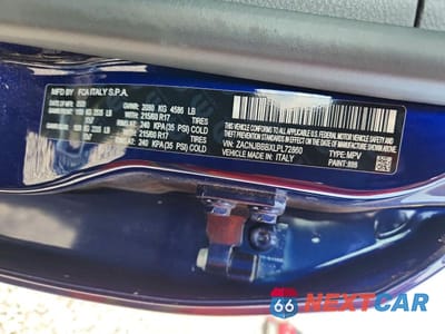 Zdjęcie 13 z 13 samochodu: 2020 JEEP RENEGADE LATITUDE VIN:ZACNJBBBXLPL72860 - miniatura