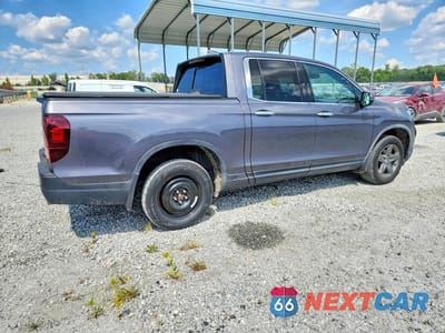 Trzecie zdjęcie samochodu z tyłu: 2022 HONDA RIDGELINE RTL VIN:5FPYK3F73NB010654 - miniatura