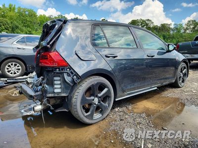 Trzecie zdjęcie samochodu z tyłu: 2015 VOLKSWAGEN GTI VIN:3VW5T7AU8FM096857 - miniatura
