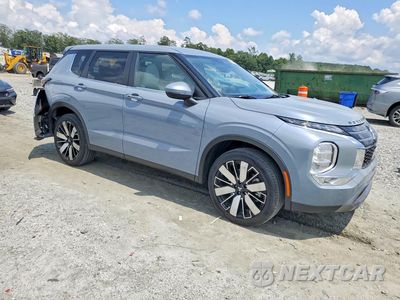 Czwarte zdjęcie samochodu z boku: 2025 MITSUBISHI OUTLANDER SE VIN:JA4J3VA84SZ056867 - miniatura