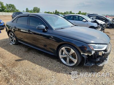 Czwarte zdjęcie samochodu z boku: 2021 AUDI A4 PREMIUM PLUS 45 VIN:WAUEAAF49MA011532 - miniatura