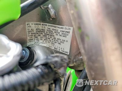 Zdjęcie 8 z 8 samochodu: 2006 KAWASAKI KLX250 H6F DIRT BIKE VIN:JKALXMH146DA13846 - miniatura