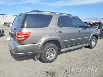 Trzecie zdjęcie samochodu z tyłu: 2004 TOYOTA SEQUOIA LIMITED VIN:5TDBT48A94S218459 - miniatura