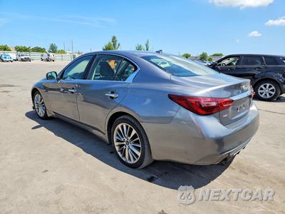 Drugie zdjęcie samochodu z przodu: 2018 INFINITI Q50 3.0T LUXE VIN:JN1EV7AR0JM441170 - miniatura