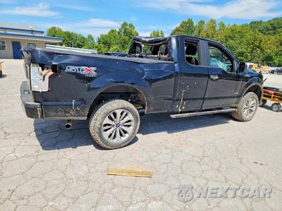 Trzecie zdjęcie samochodu z tyłu: 2017 FORD F150 SUPER CAB VIN:1FTEX1EP3HFC12588 - miniatura