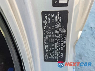 Zdjęcie 12 z 12 samochodu: 2007 HYUNDAI ACCENT GS VIN:KMHCN36C77U049504 - miniatura
