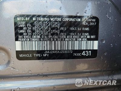 Zdjęcie 12 z 12 samochodu: 2018 MITSUBISHI OUTLANDER SE VIN:JA4J24A5XJZ030372 - miniatura