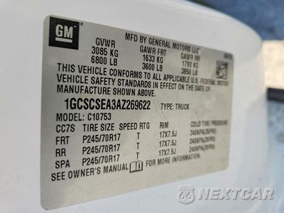 Zdjęcie 12 z 12 samochodu: 2010 CHEVROLET SILVERADO C1500 LT VIN:1GCSCSEA3AZ269622 - miniatura