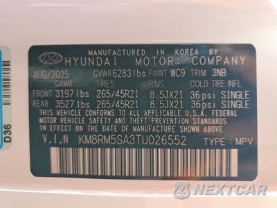 Zdjęcie 14 z 14 samochodu: 2026 HYUNDAI PALISADE CALLIGRAPHY VIN:KM8RM5SA3TU026552 - miniatura