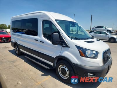 Czwarte zdjęcie samochodu z boku: 2024 FORD TRANSIT T-350 VIN:1FBAX2C8XRKB81806 - miniatura