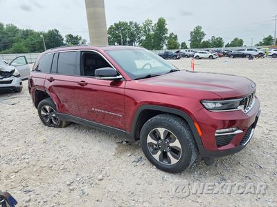 Czwarte zdjęcie samochodu z boku: 2024 JEEP GRAND CHEROKEE LIMITED 4XE VIN:1C4RJYB67RC181792 - miniatura
