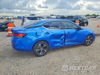 Trzecie zdjęcie samochodu z tyłu: 2022 NISSAN SENTRA SV VIN:3N1AB8CV6NY288692 - miniatura