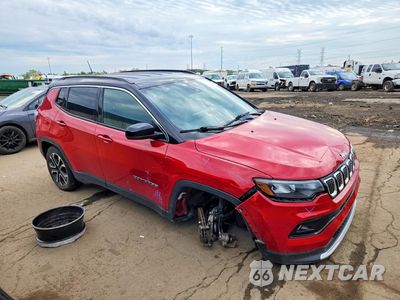 Czwarte zdjęcie samochodu z boku: 2023 JEEP COMPASS LIMITED VIN:3C4NJDCN5PT565570 - miniatura