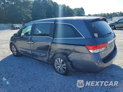 Drugie zdjęcie samochodu z przodu: 2016 HONDA ODYSSEY EXL VIN:5FNRL5H65GB159936 - miniatura