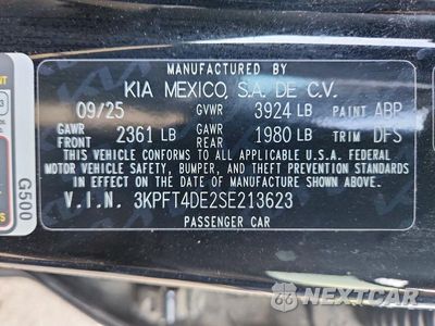 Zdjęcie 12 z 12 samochodu: 2025 KIA K4 LXS VIN:3KPFT4DE2SE213623 - miniatura