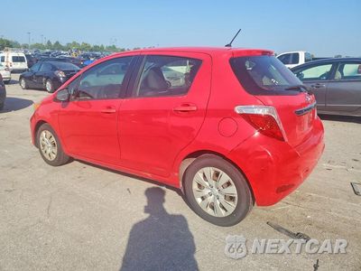 Drugie zdjęcie samochodu z przodu: 2013 TOYOTA YARIS 5-DOOR LE VIN:JTDKTUD37DD567381 - miniatura