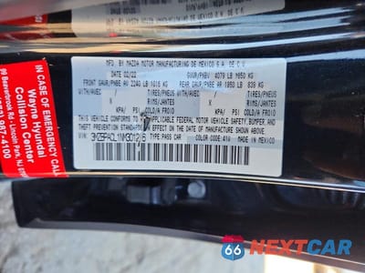 Zdjęcie 12 z 12 samochodu: 2022 MAZDA 3 PREFERRED VIN:3MZBPACL1NM301216 - miniatura
