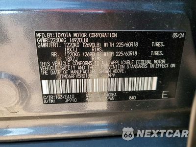 Zdjęcie 13 z 13 samochodu: 2024 TOYOTA RAV4 LIMITED VIN:JTMD6RFV5RD138551 - miniatura