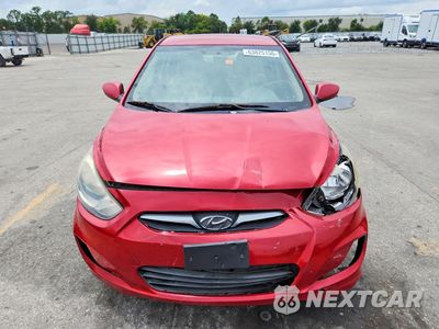 Piąte zdjęcie samochodu w środku: 2012 HYUNDAI ACCENT GLS VIN:KMHCU4AE4CU080544 - miniatura