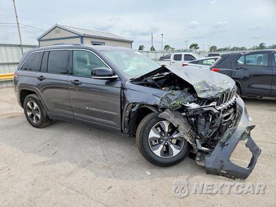 Czwarte zdjęcie samochodu z boku: 2022 JEEP GRAND CHEROKEE LIMITED 4XE VIN:1C4RJYB69N8757931 - miniatura
