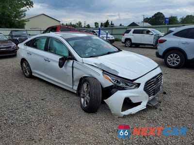 Czwarte zdjęcie samochodu z boku: 2018 HYUNDAI SONATA SEL VIN:5NPE34AF2JH694279 - miniatura