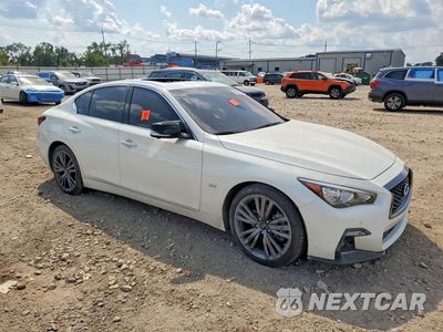 Czwarte zdjęcie samochodu z boku: 2020 INFINITI Q50 VIN:JN1EV7AR8LM254259 - miniatura